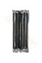5000 Pieces of Gelatin-Free Black Straight Straws – Individually Packaged Disposable Straws - 2