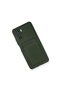 Glb-Stl41414 Mi 11I Case Silicone with Kelvin Business Card Holder - Dark Green - 2