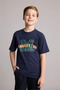 100% Cotton Regular Fit Crew Neck Printed Short Sleeve T-Shirt Boys G9960A826Sm