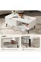 Coffee Table with Storage, 105 x 55 x 41.5 cm - 4