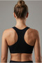 Women's 2-Pack Cotton Padded Sports Bra Swimmer Model Half Athlete Bustier Set - 4
