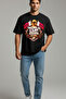 World Cup 2026 Qatar Oversized T-Shirt |   100% Cotton Fan Graphic Printed T-Shirt - 2