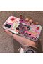 Samsung Galaxy A51 Compatible Silicone Edge Hard Back Case Couple Phone Case Leopard Pattern - 2