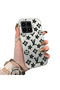 Redmi K90 5g Compatible Silicone Edge Hard Back Case Couple Phone Case Brand Patterned