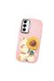 Samsung Galaxy A05S Compatible Case Camera Protector Pink Silicone Couple Phone Case Cat Pattern - 3