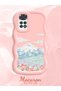 Redmi Note 11S Compatible Case Camera Protector Pink Silicone Couple Phone Case Landscape Pattern - 2