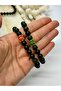 Jade Stone Natural Stone Abundance Blessing Charm Bracelet - 4