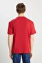 Men's Minimal Printed Red T-Shirt W7Nm203877600 - 4