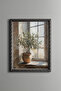 Olive Tree in Front of the Window - Vintage Patterned Frame - Slim Model