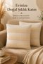 Natural Linen Tassel Throw Pillow Cover Bohemian Rustic Vintage Living Room Decor Decorative Throw Pillow Cover - 6