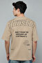 Typography Print T-Shirt with Crew Neck and Short Sleeves - 6