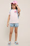 My Melody Print T-Shirt with Crew Neck and Short Sleeves - 2