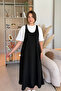 Twst Model Dress T-Shirt Black Double Set - 7