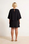 Women's Plus Size Sleeveless Crew Neck Shift Cut Maroken Woven Mini Dress Casual Daily Modern - 5