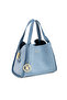 Blue Genuine Leather Women's Handbag - S26Y1Bc80351-V7P - 2