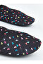Black Patterned Women's Sea Shoes - 3