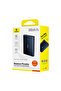 PicoGo 10000mAh Power Bank with Digital Display 20W Fast Charging - USB-A, 2x Type-C - Black - 8