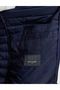 Navy Blue Cropped Slim Coat 50325321-Vr033 - 7