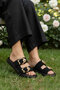 Black Lightweight Women's Slippers 513086 Z - 2