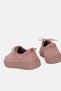 Women's Powder Nubuck Genuine Natural Leather Lace-Up Sneaker Shoes, Size 36-41 - 4