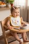Set of 4 Liquid-Proof Tie-On Baby Girl Bibs, Drool Bibs, Baby Scarves - 2
