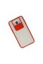 Samsung Galaxy J7 Case Palm Frosted Camera Sliding Silicone - Red - 3
