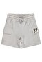 Basic Cargo Pants with Pockets for 2-5 Years Old - Dark Stone Color