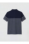 Esvab • Modern & Distinctive Devrik Roba Collar Striped Pique Men's T-Shirt - 7