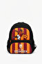 Licensed Victor Osimhen Printed Kindergarten Bag - Yellow Red 2-Compartment Backpack