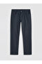 Indigo regular fit gabardine men's chino pants from gülis clothing - 5