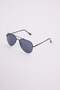 Unisex Drop Oval Frame Blue Uv 400 Protection Sunglasses - 2