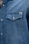 Men's Blue Shirt 12138115 - 4