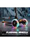 Tronix Skate Scooter for Kids with LED PU Wheels, 3 Wheel Kick Scooter (Black) - 4