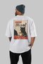 For the Love of Cats 126 Cat Printed White Oversize T-Shirt 100% Cotton Unisex Cat Lover Premium Design - 4
