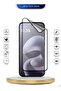 Motorola Moto G67 5G / Moto G87 5G 2026 Premium Nano Ceramic Full Glue Full Cover Matte Flexible 2 Pack Clear/Black - 2