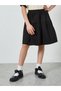 Teen Girls Contrast Trim Knit Top and Skirt Set - 4