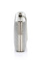 Varol 721 Box Satin Women's Evening Dress Bag Silver - 4