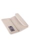 Women's Soft Textured Multi-Card Holder Large Wallet with Magnetic Closure Sand - 3