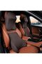 Headrest Pillow & Lumbar Cushion Combo – Memory Foam Car Seat Back Support Set, Ergonomic Headrest & Waist Support Pillow