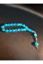 Ice Blue Glass Beads Shaker Prayer Beads