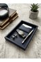 Leather Presentation Tray - Jewelry, Watch, and Key Organizer (25X16 cm) - 3