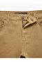 Normal Waist Cotton Pocketed Straight Fit Jean Trousers - Mark Jean - 5