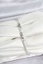 Brass Silver Color Zircon Stone Sergeant Model Waterway Women's Bracelet - 2