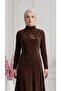Women's Buckle Collar Sandy Long Sleeve Blouse