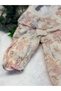 Baby Girl & Child Ruffled Collar Muslin Dress - 100% Natural Cotton - Salmon - 3