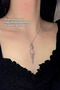 Vajra Model Spiritual Power Design Natural Stone Necklaces Amethyst Pink Quartz Carnelian Tiger's Eye - 3