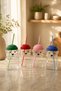 Teddy Bear Cup with Straw, Colorful Cute Soft Drink Smoothie Coffee Cup Borosilicate 580 ml - 4