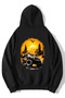 Unisex Oversize Jeep Hoodie Black