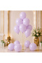 Lilac Color Latex Macaron Balloons (30 cm) - 50 Pieces - 2