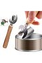 1 Pack Manual Can Opener, A Multifunctional Handheld Kitchen Can Opener Tool Suitable for Home, Camping, and Outdoor Use (Silvery) - 4